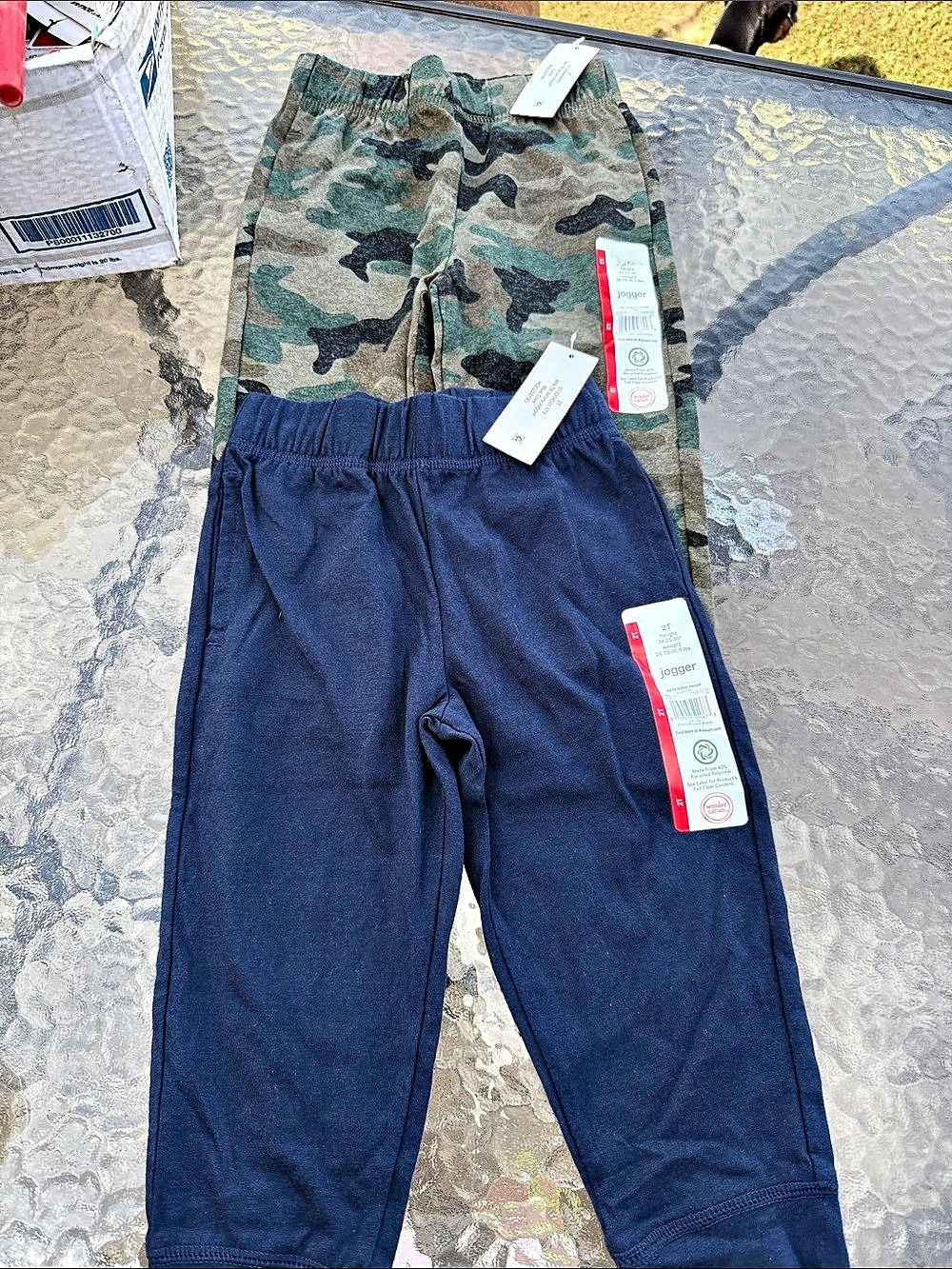 Wonder Nation Toddler Boys Soft Jersey Jogger Pants 2-Pack 2T